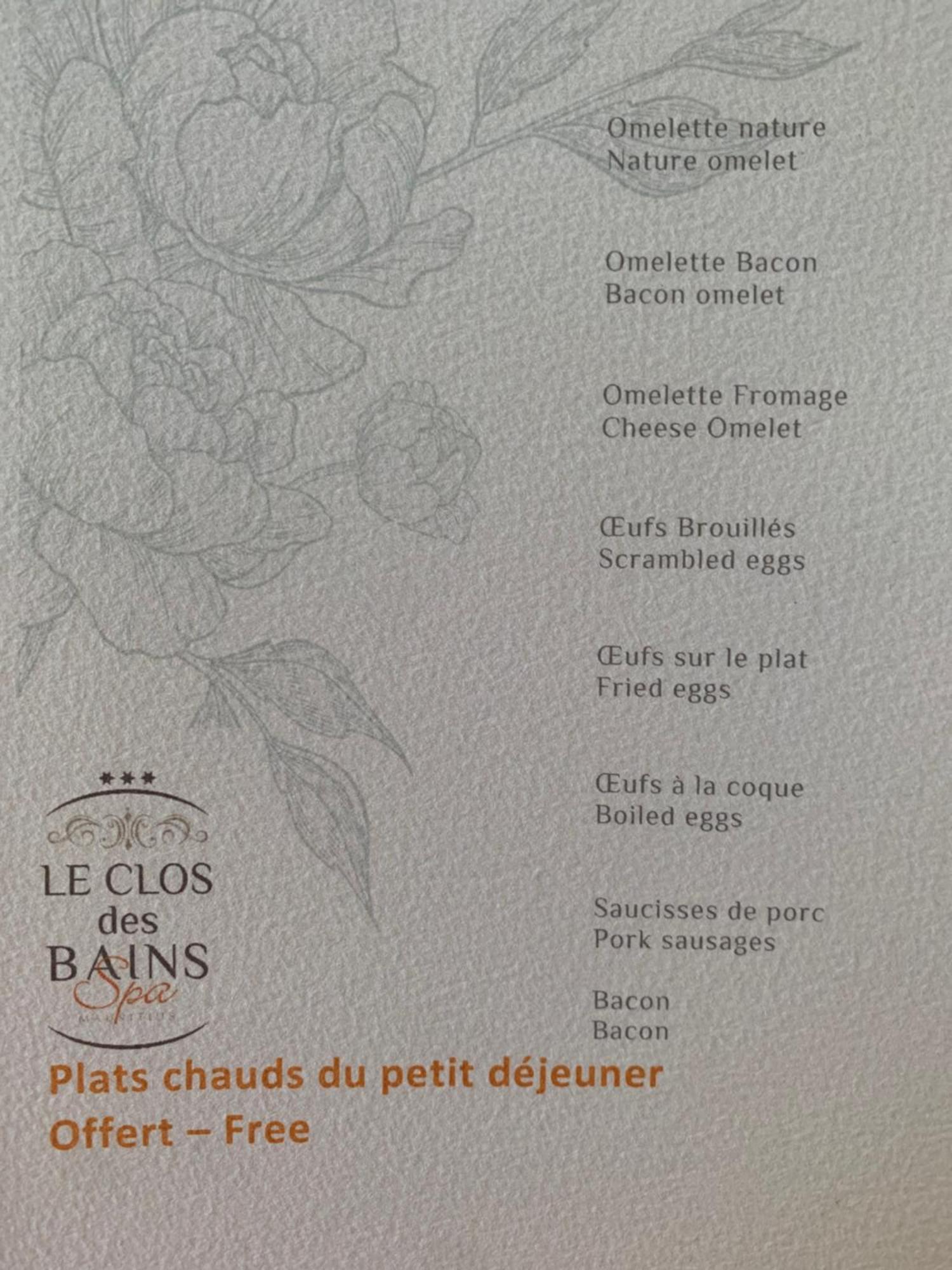 Le Clos Des Bains Mauritius 블루 베이 외부 사진